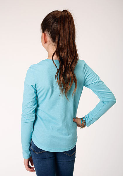 'Best Friends' Long Sleeve Girl's T-Shirt by Roper®