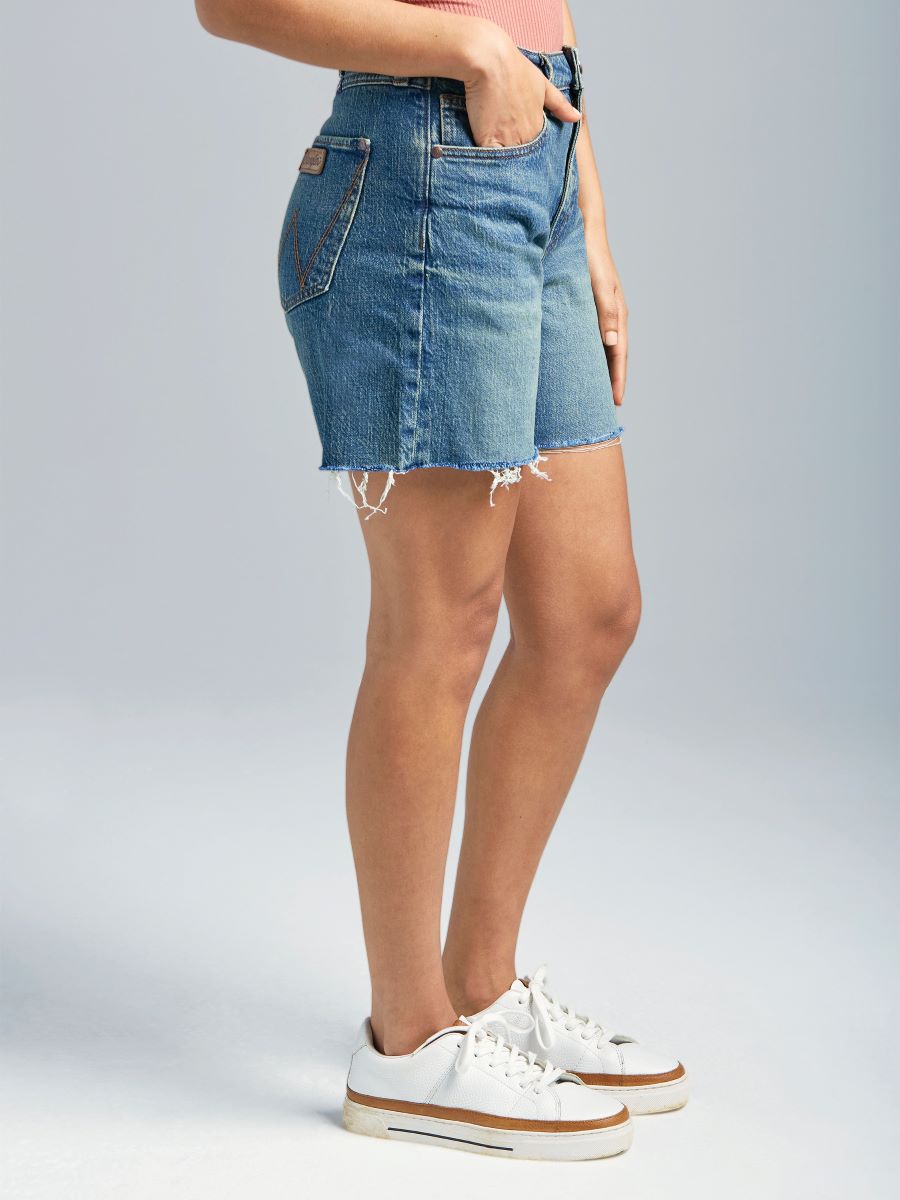 Retro™ High Rise Denim Women's Short by Wrangler®