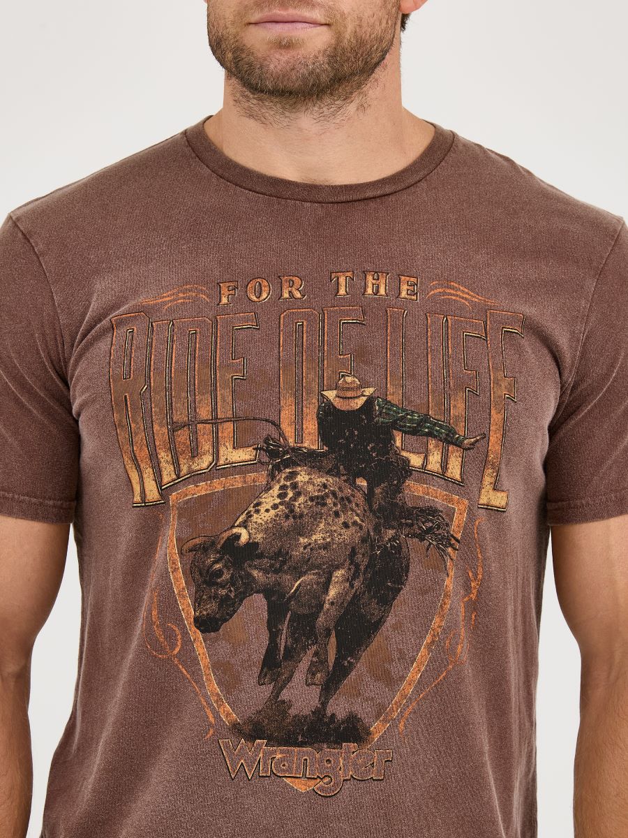 'Ride of Life' Men's T-Shirt by Wrangler®