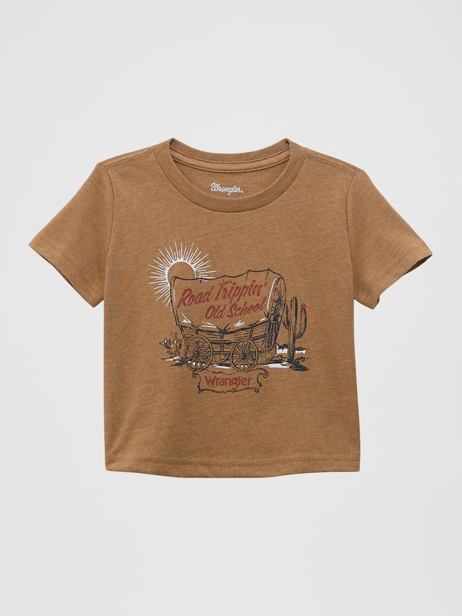 'Road Trippin' Old School' Toddler & Infant T-Shirt by Wrangler®