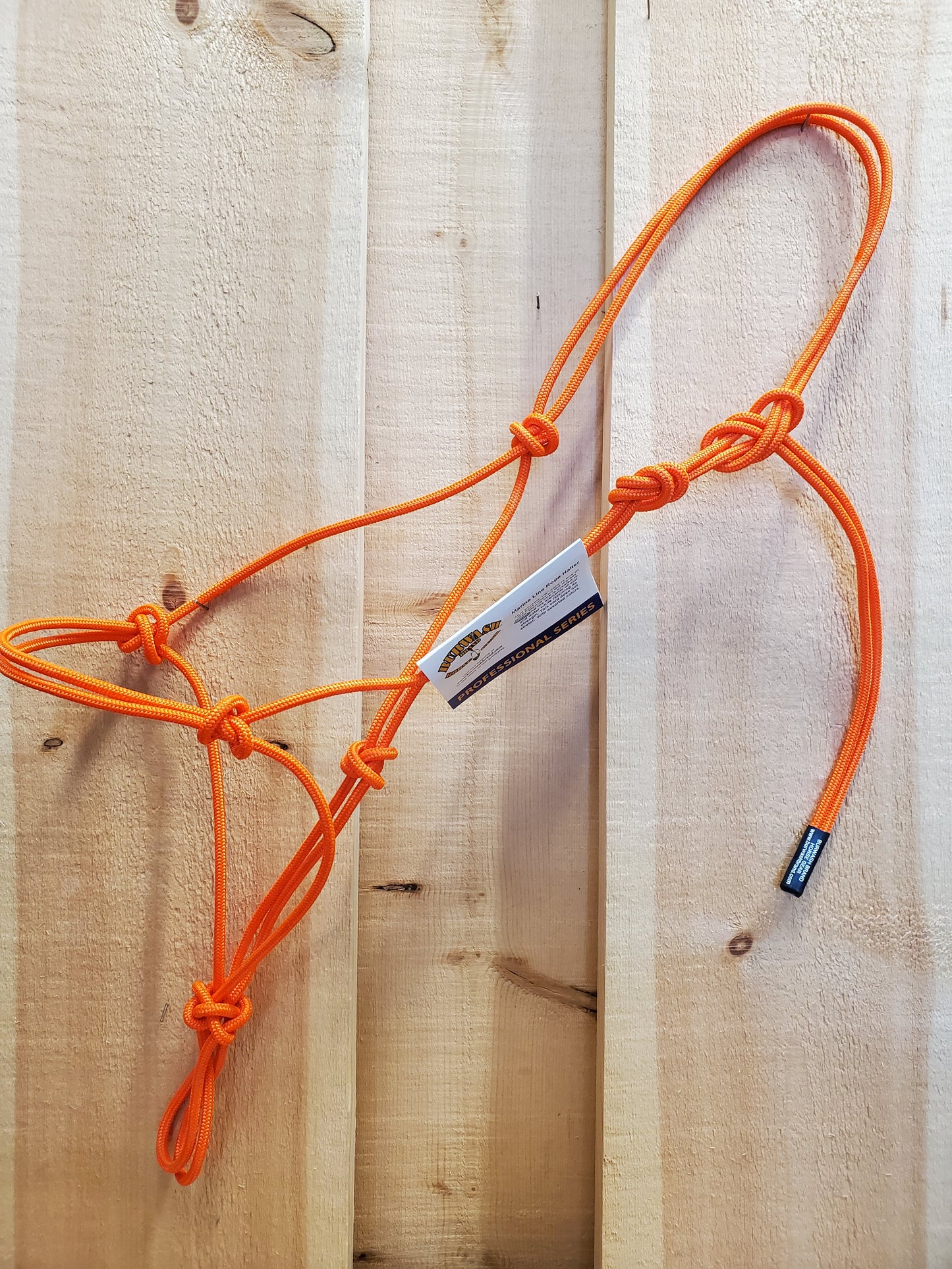 Marine Line Rope Halter by Burwash™ Brand - AVERAGE HORSE SIZE