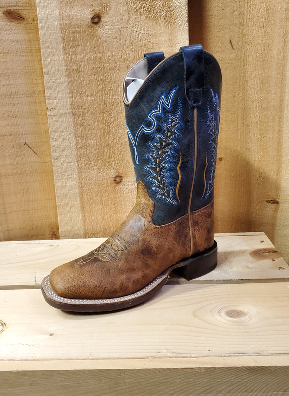 Bomber Brown & Blue Children's & Youth Boot by Old West®