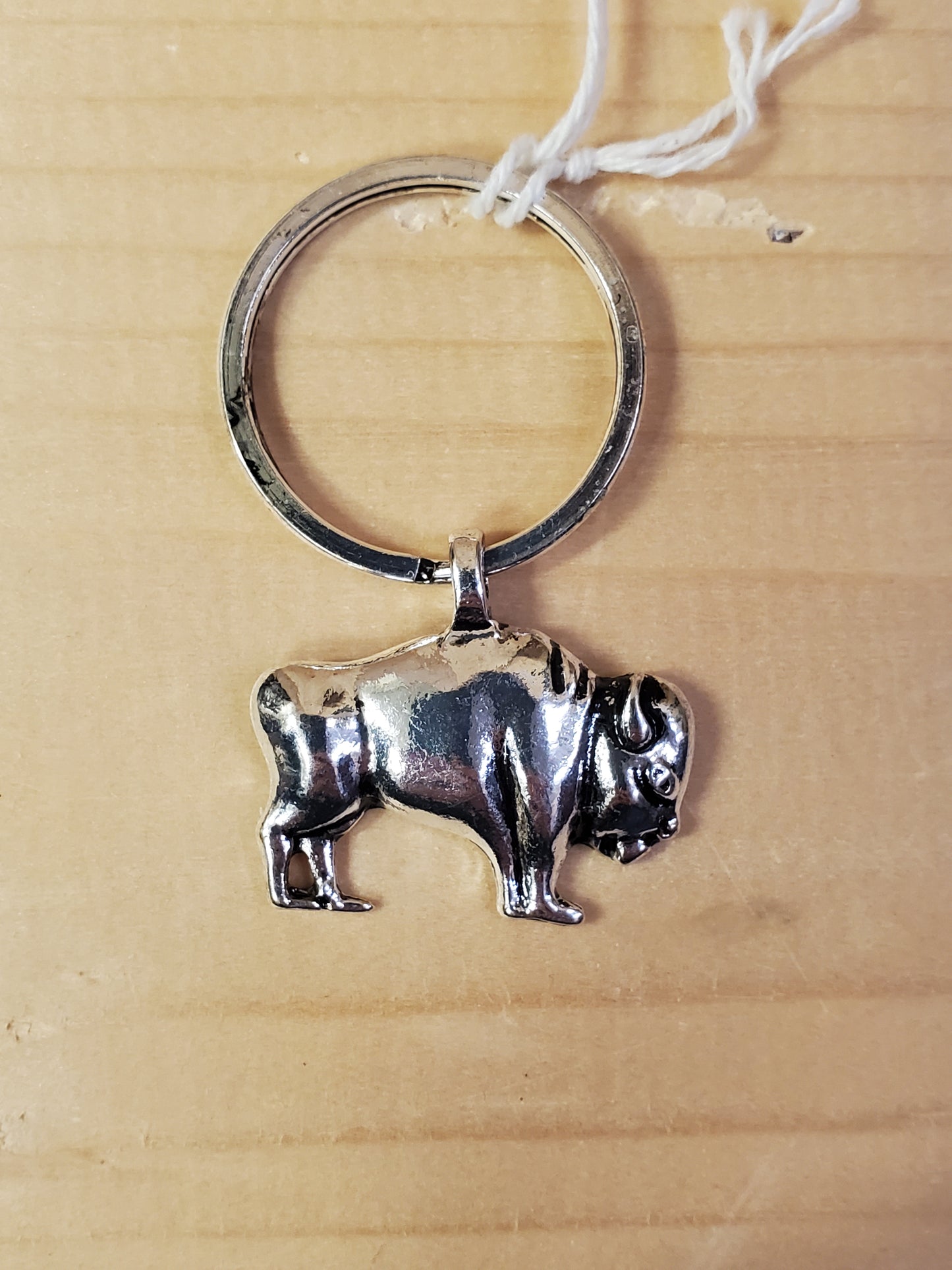 Bison Keychain