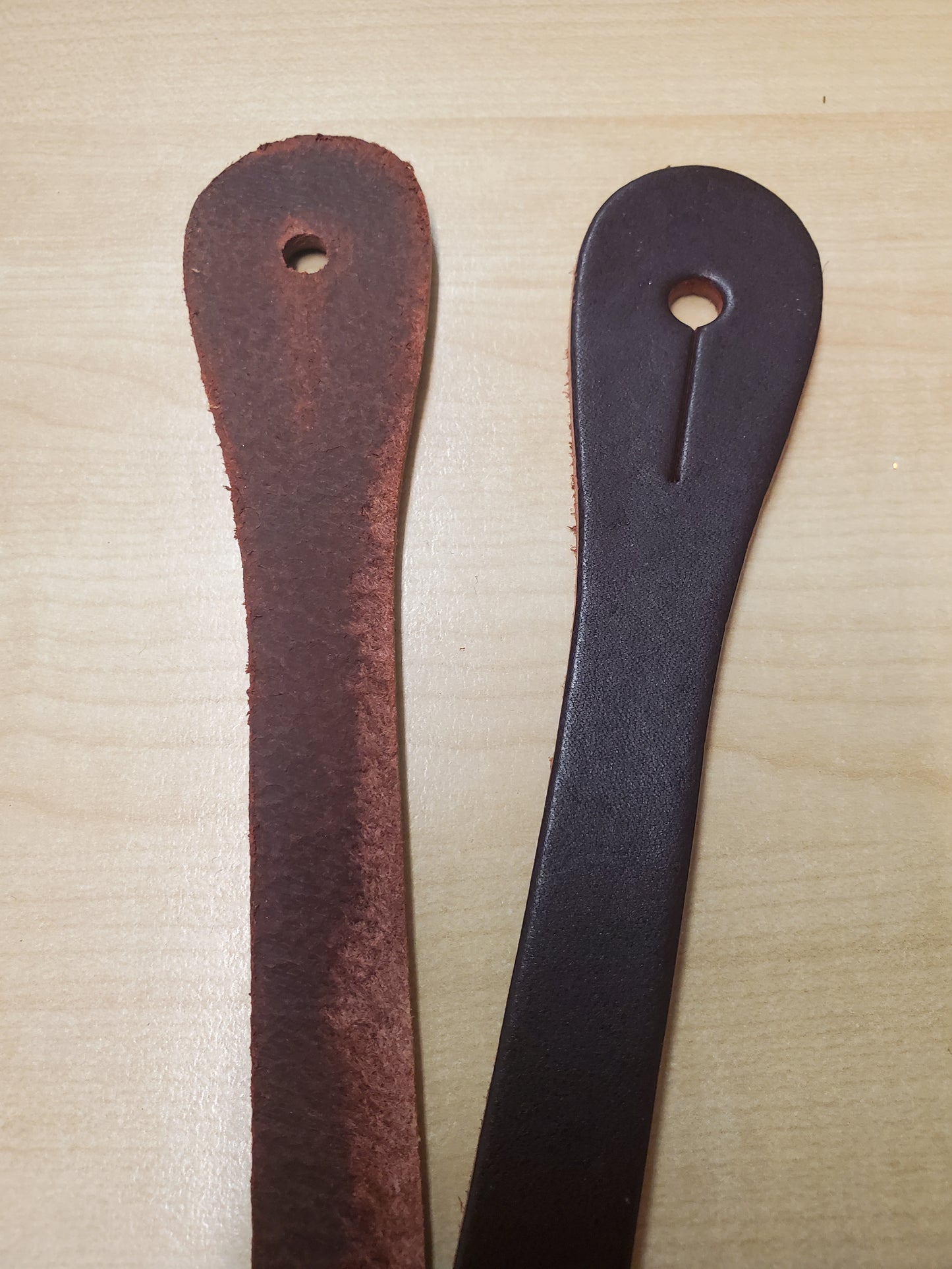Straight Leather Spur Strap by Western Rawhide
