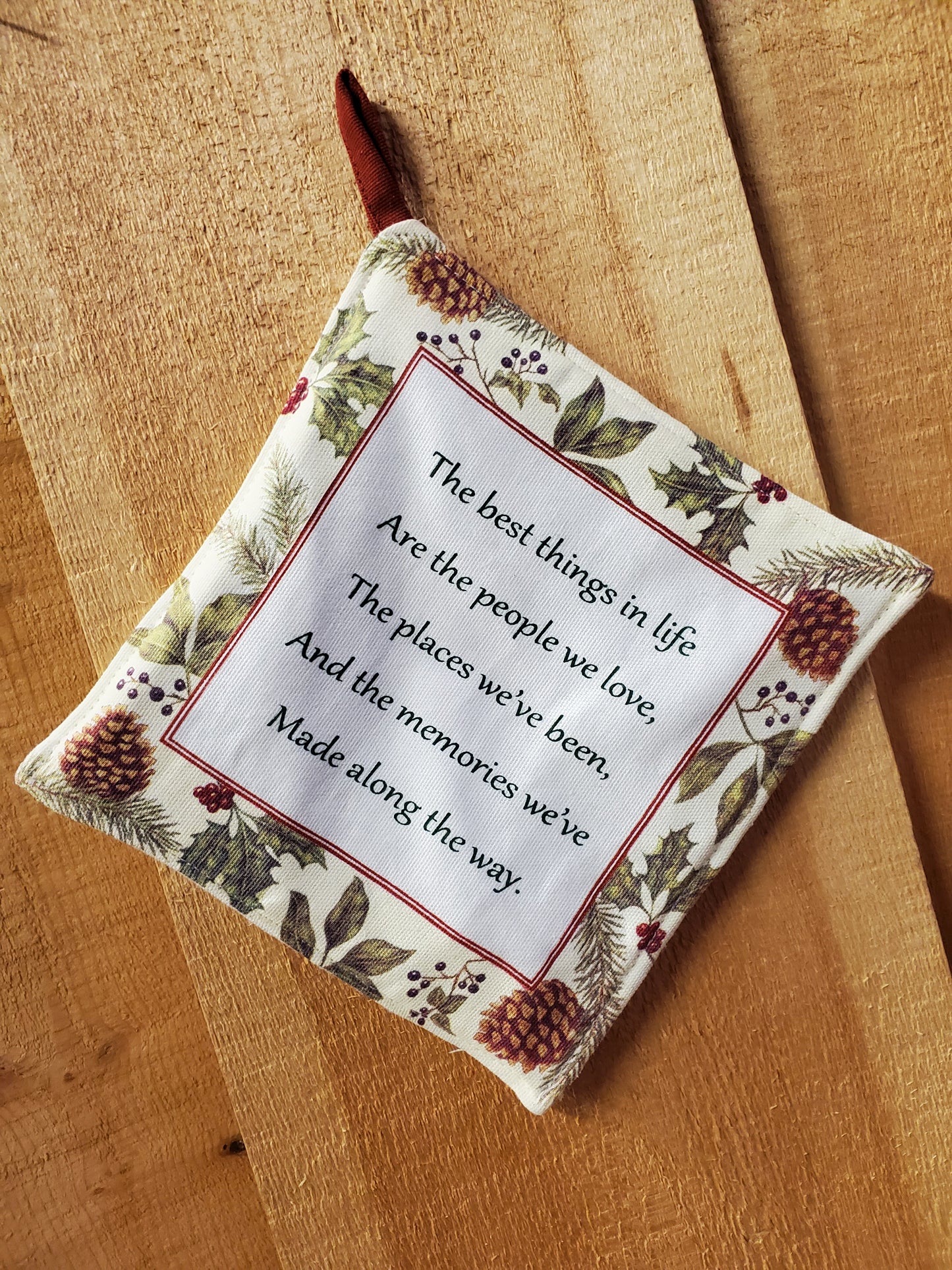 Christmas Pot Holder by Alice's Cottage®