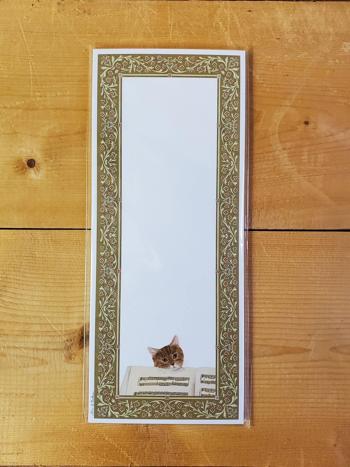 Magnetic Note Pad by Alice's Cottage®