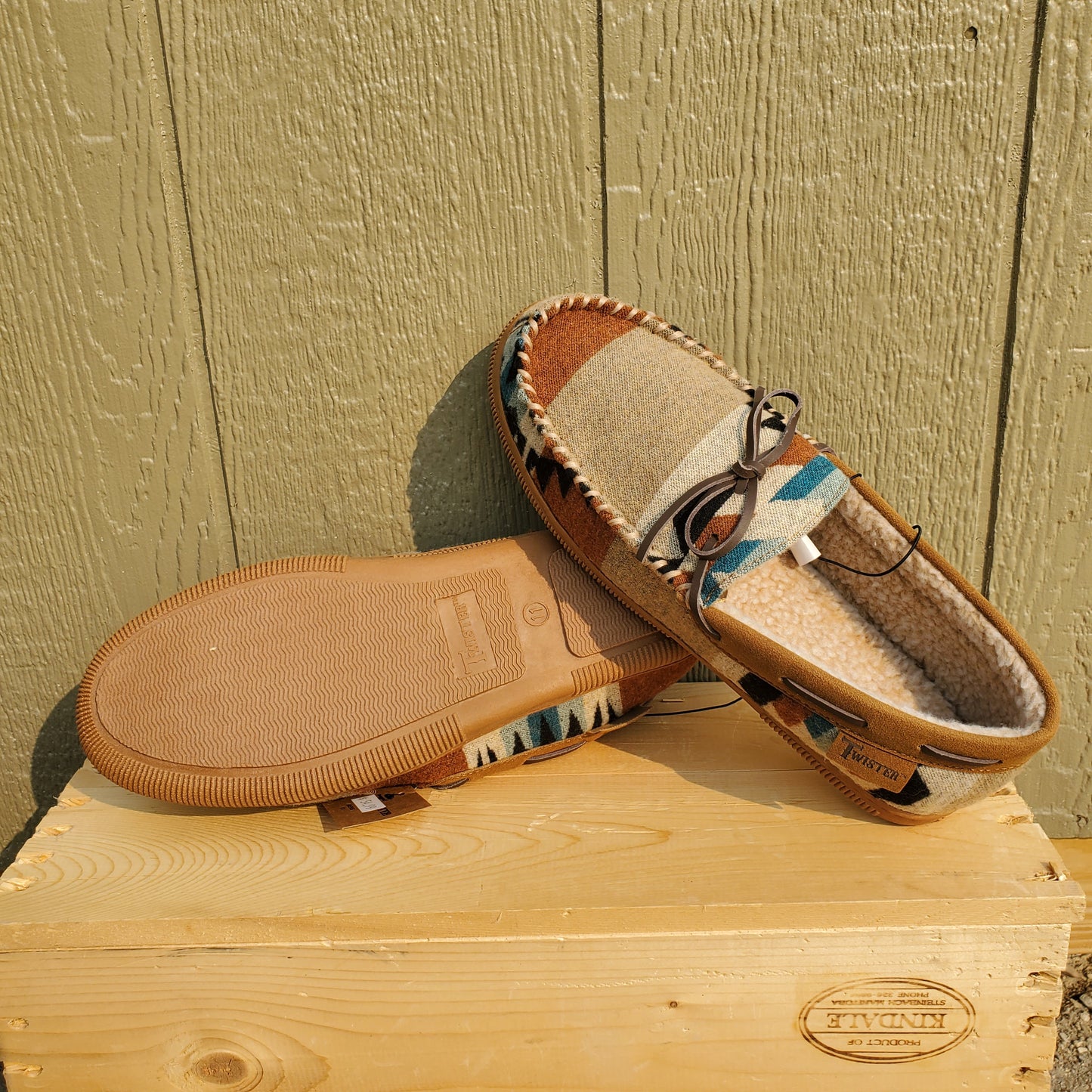 'Milo' Moccasin Men's Slipper by Twister®