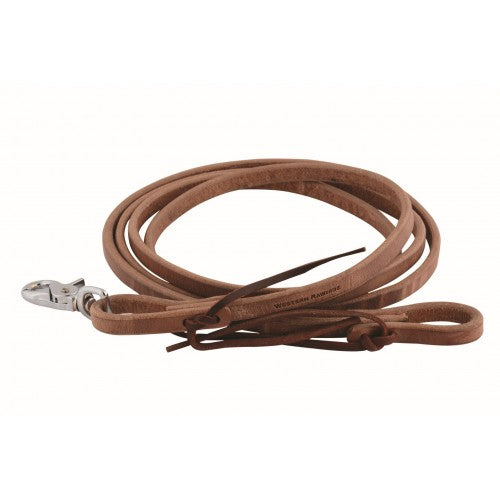 1/2" Harness Leather Roping Reins by Western Rawhide®