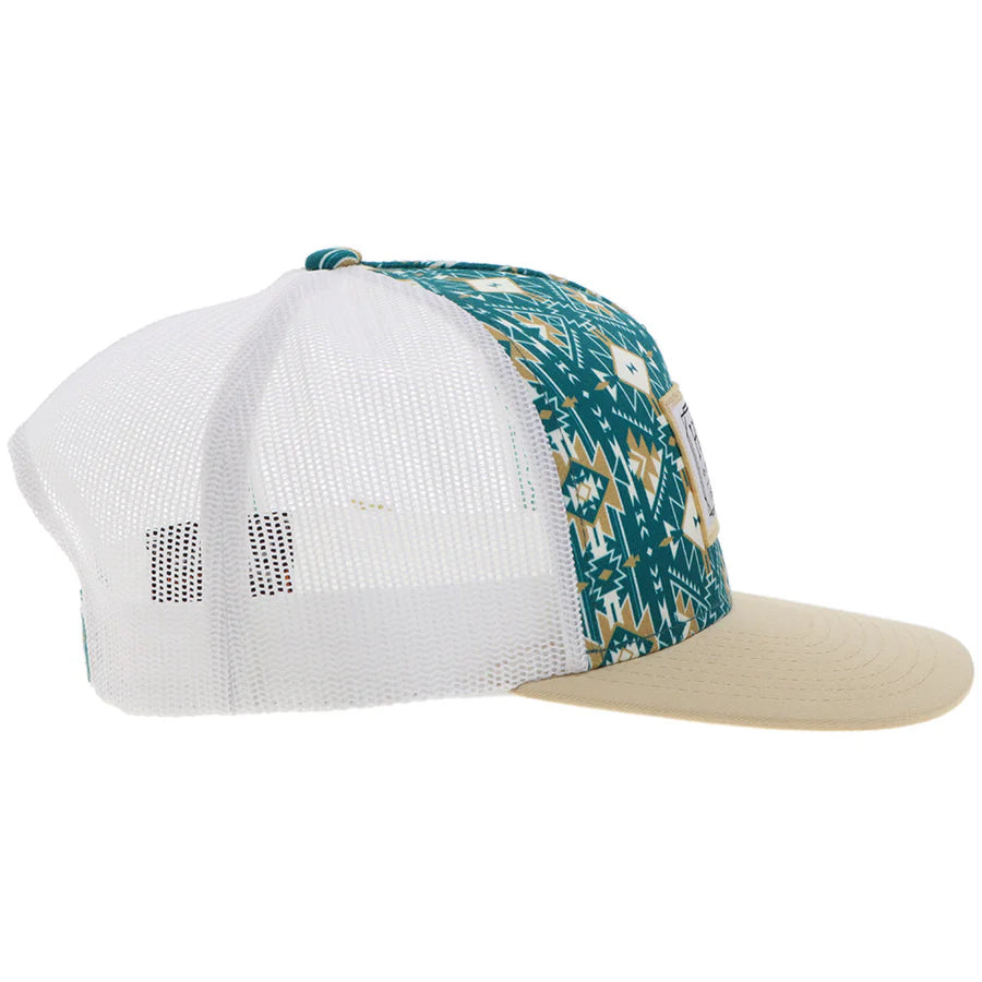 Teal & Tan 'Doc' Cap by Hooey®