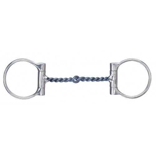 Twisted Sweet Iron D-Ring Snaffle Bit by Metalab®