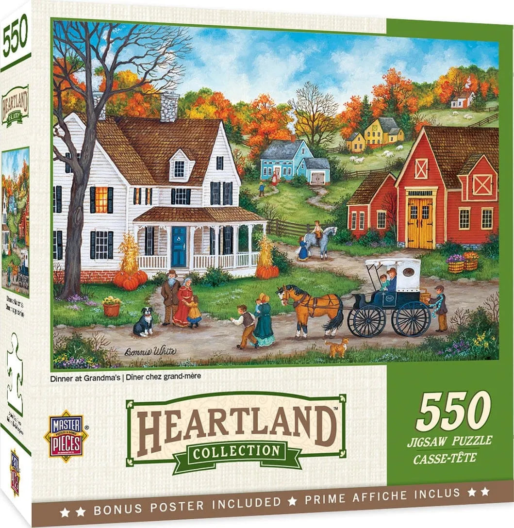 'Dinner at Grandma's' Heartland Collection™ 550 Piece Puzzle