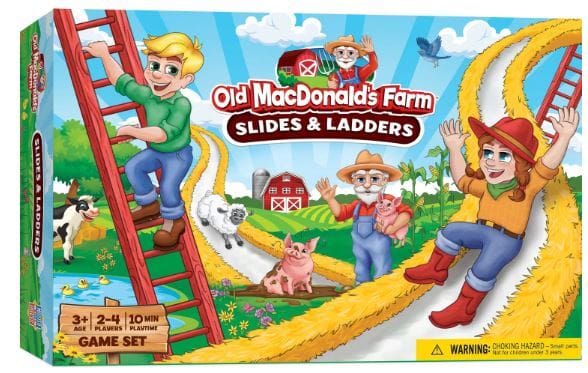 Old MacDonald's™ Slides and Ladders Game by Master Pieces®
