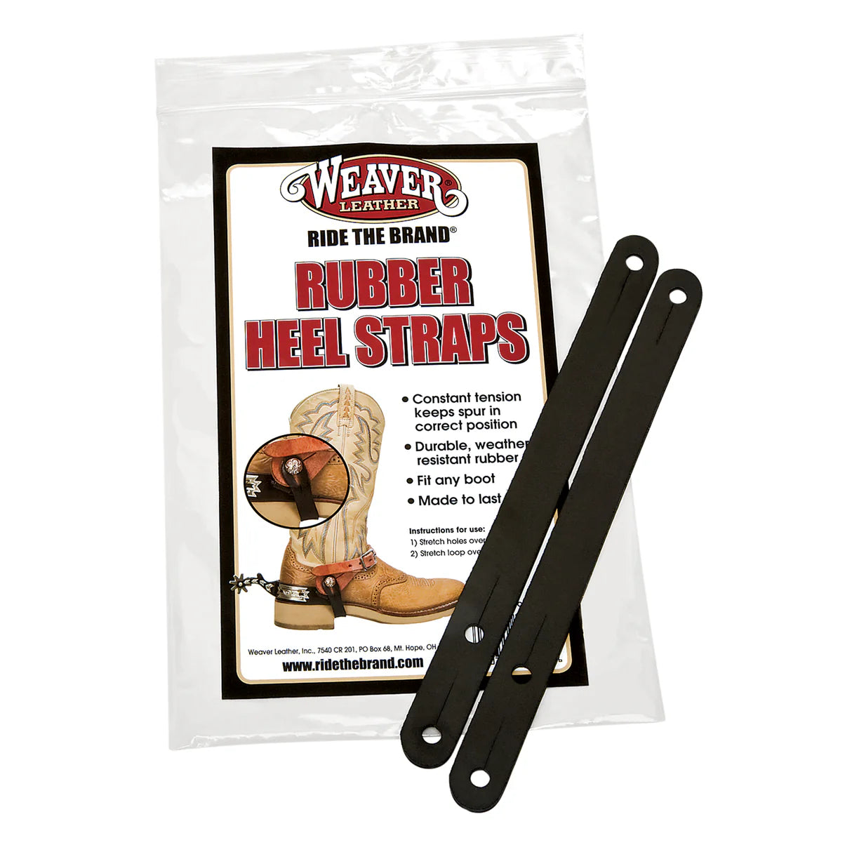Rubber Spur Tie Downs by Weaver®