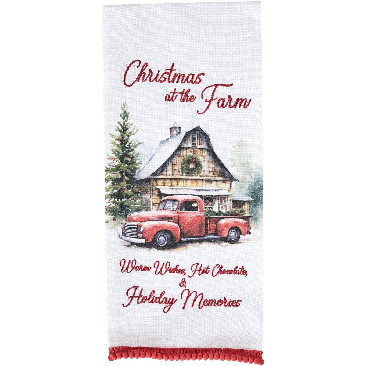 'Christmas At The Farm' Dishtowel by Park Designs®