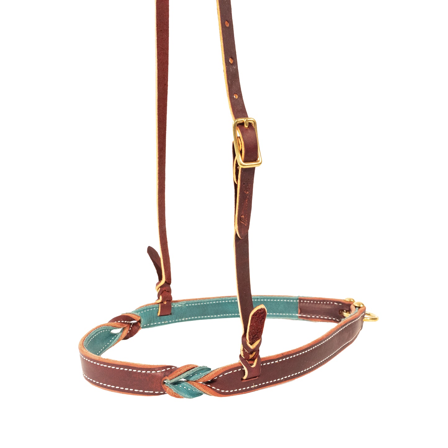 Double Ply Twisted Emerald Noseband by Professional's Choice®