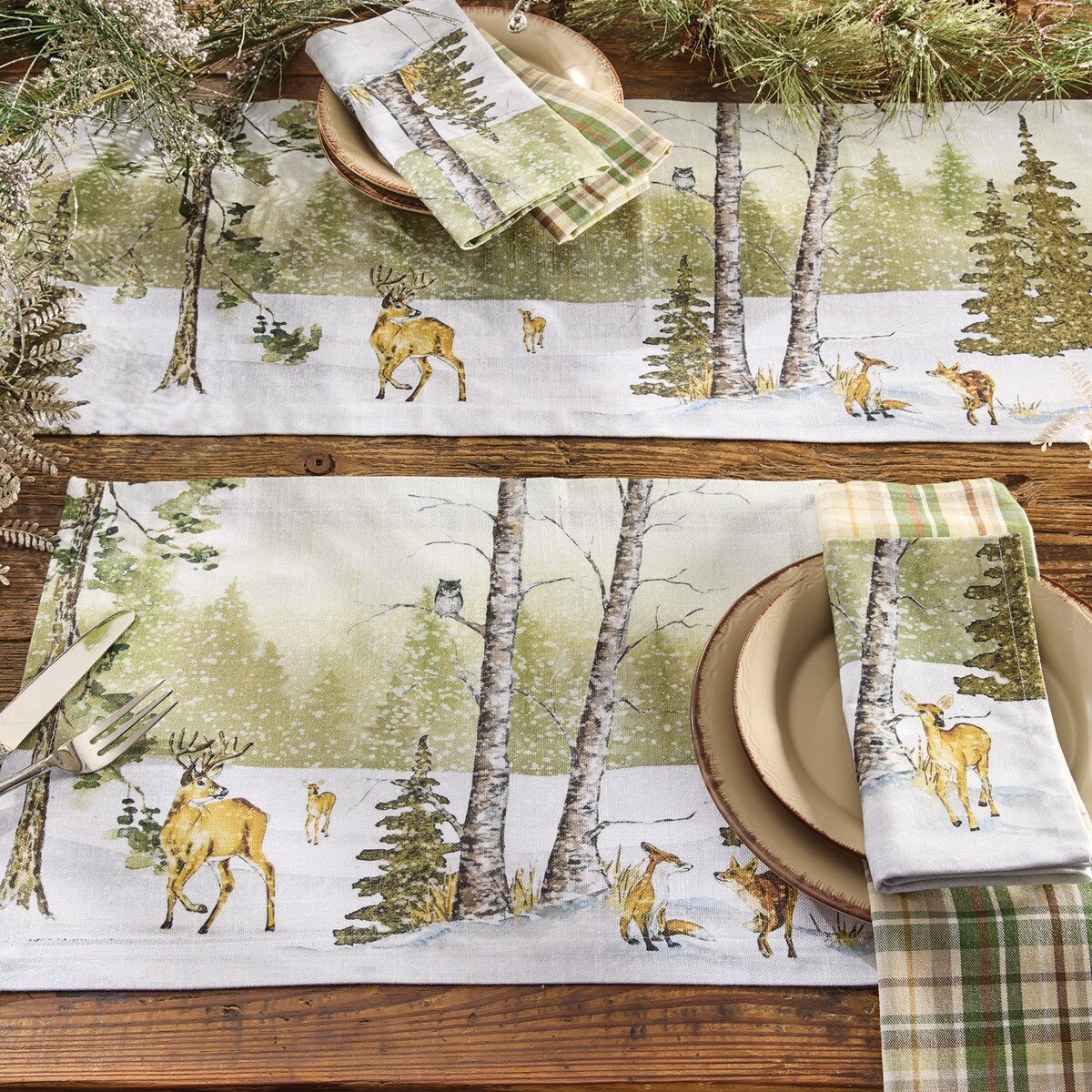 Woodland Winter Table Runner by Park Designs®