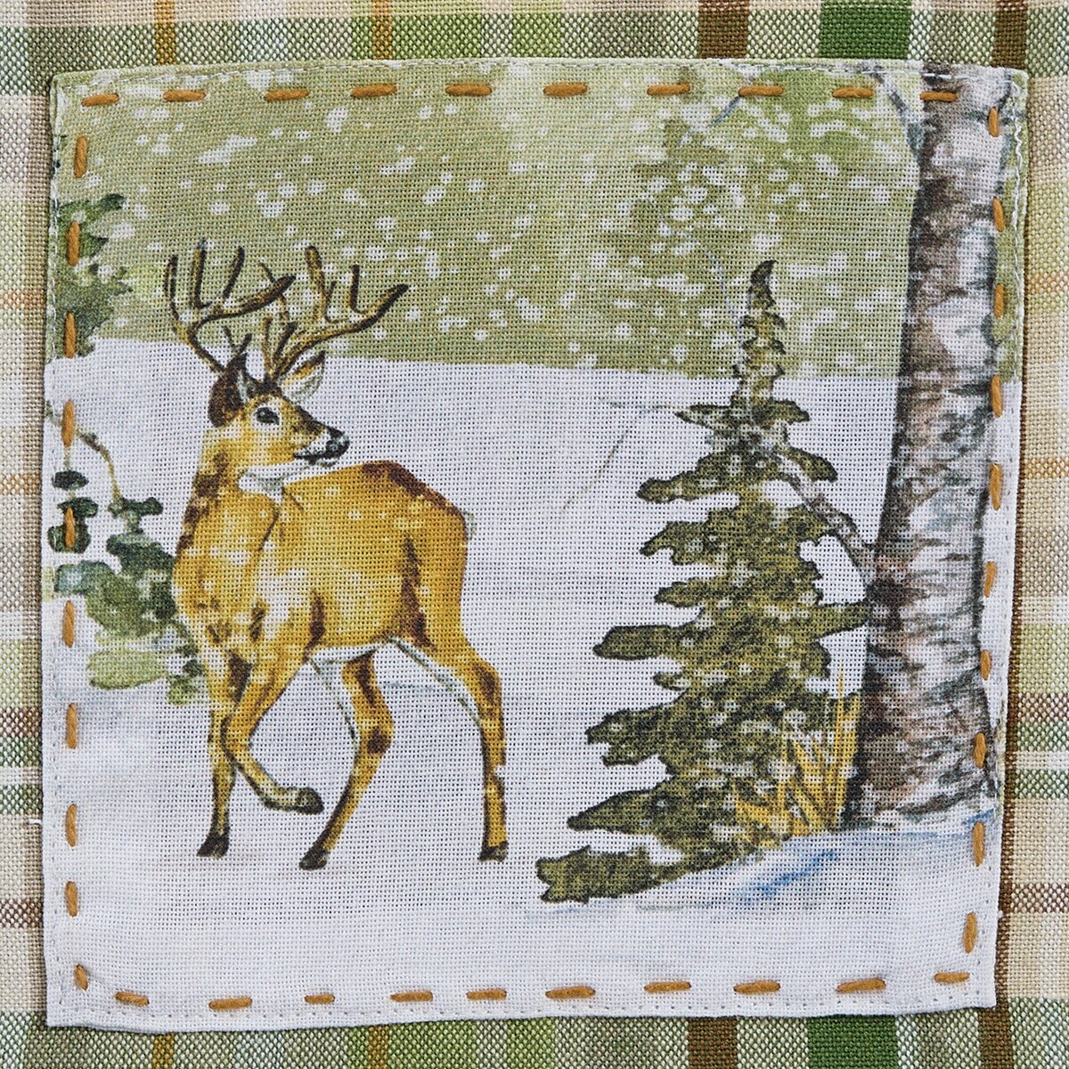 'Winter Morning' Plaid Dish Towel by Park Designs®