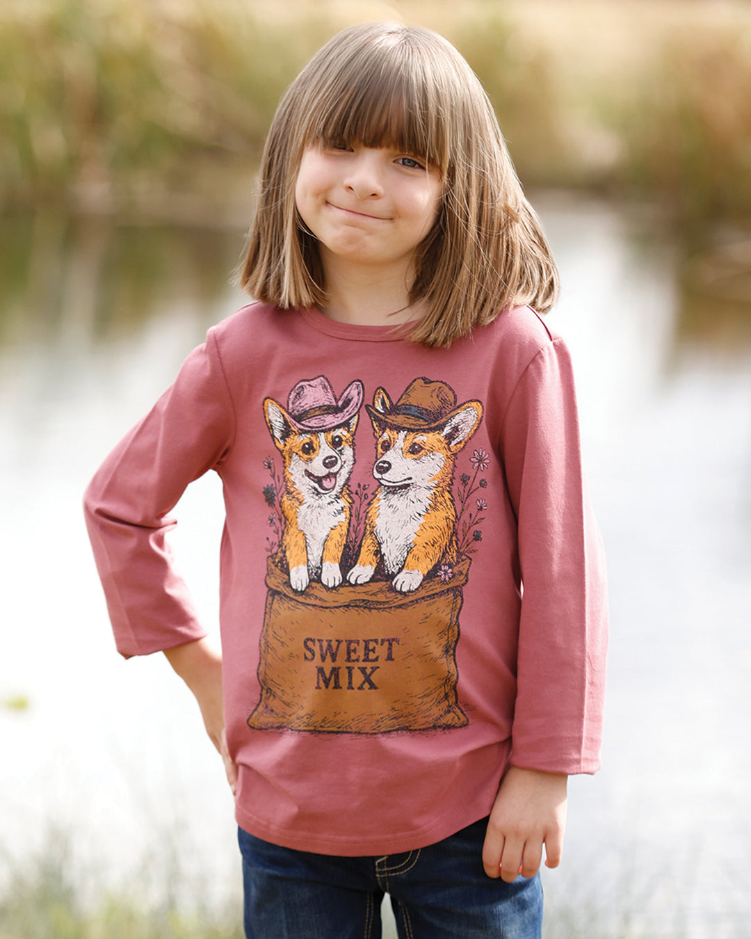 'Sweet Mix' Girls Long Sleeve Shirt by Cruel Girls®