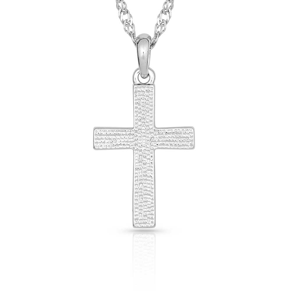 Rhinestone Cross Necklace by Montana Silversmiths®