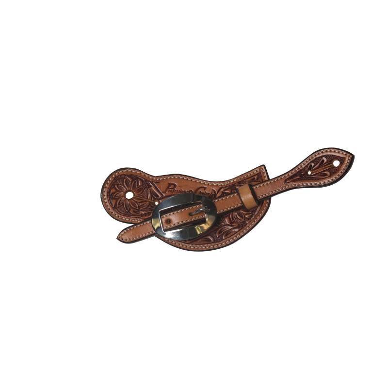 Professional's Choice leather spur strap on a white background