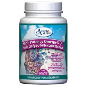 High Potency Omega-3 Oil by Omega Alpha®