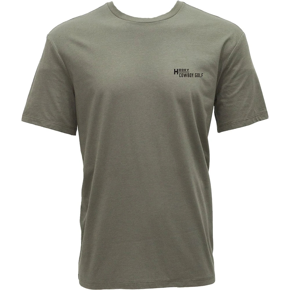 Olive 'Country Clubbin' Men's T-Shirt by Hooey®