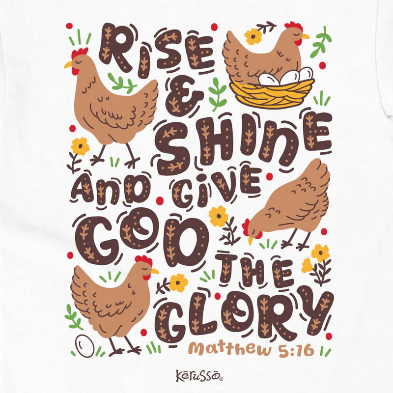 'Rise & Shine' Toddler & Youth T-Shirt by Kerusso®