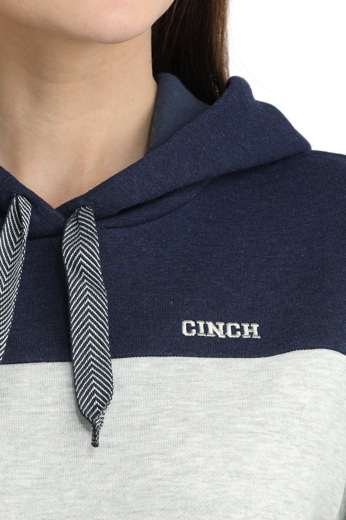 Navy & Grey Women's Hoodie by Cinch®