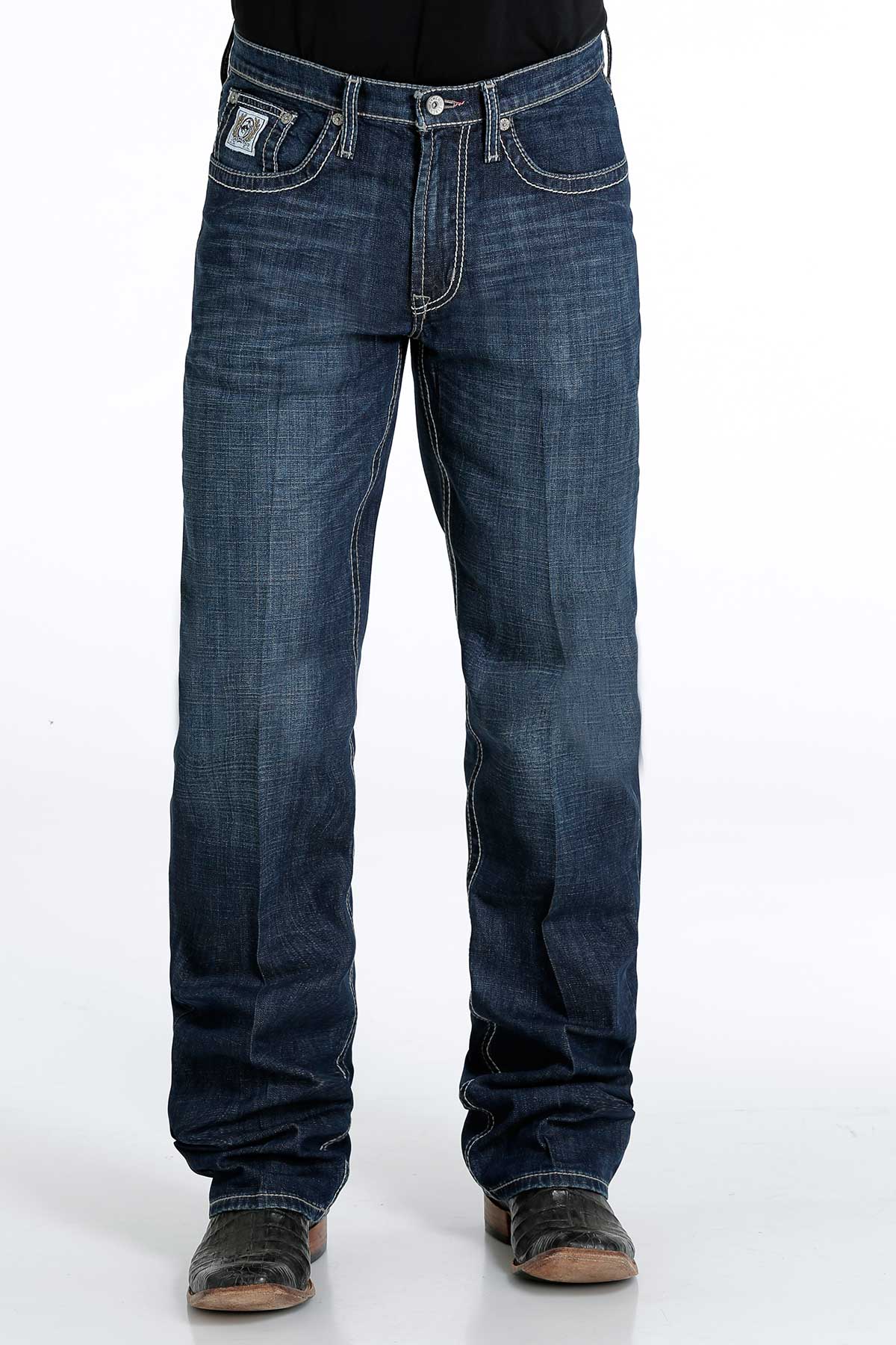 Dark Stone Wash White Label Men's Jean by Cinch®