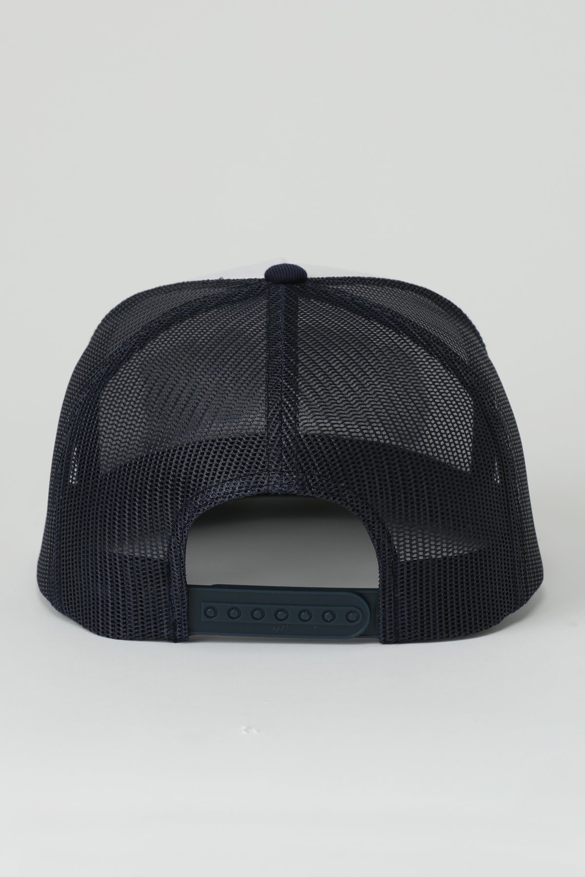 Cinch blue ball cap on a white background