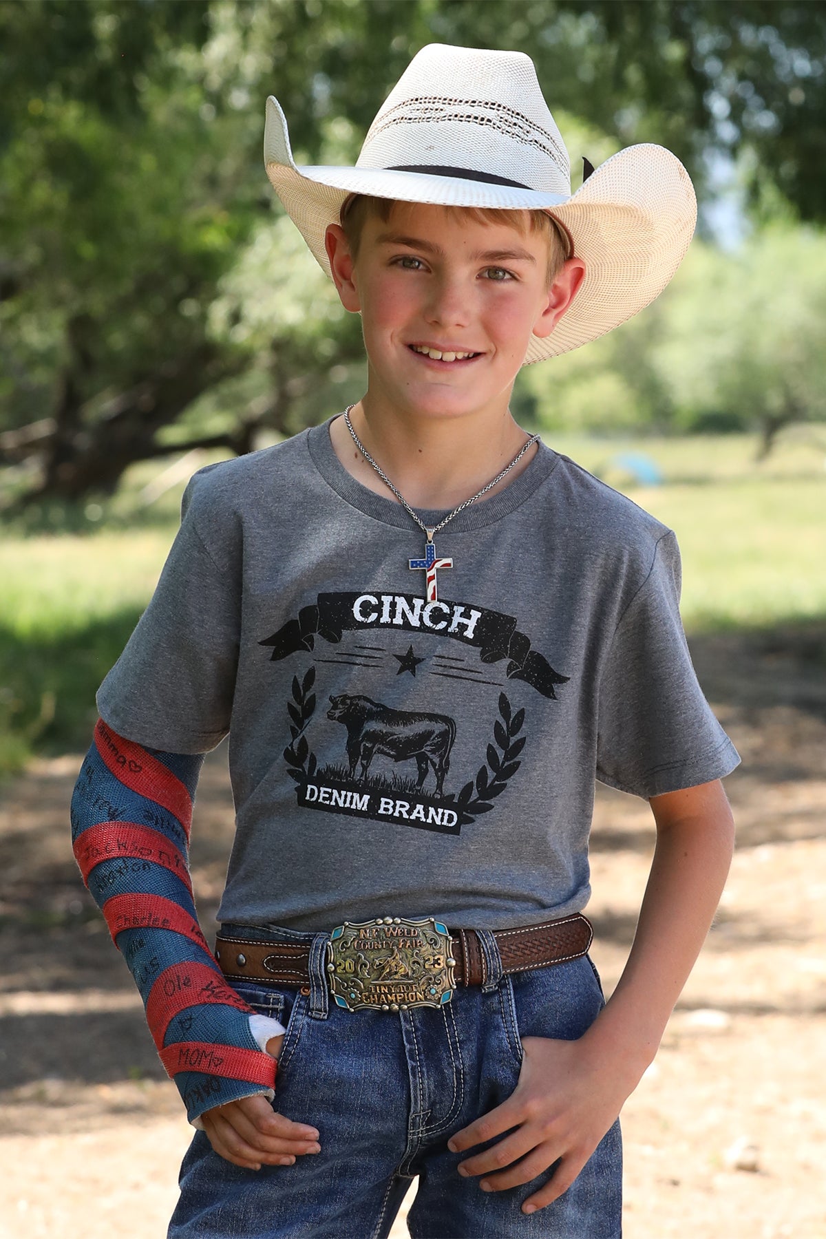 'Beef Bull' Boy's T-Shirt by Cinch®