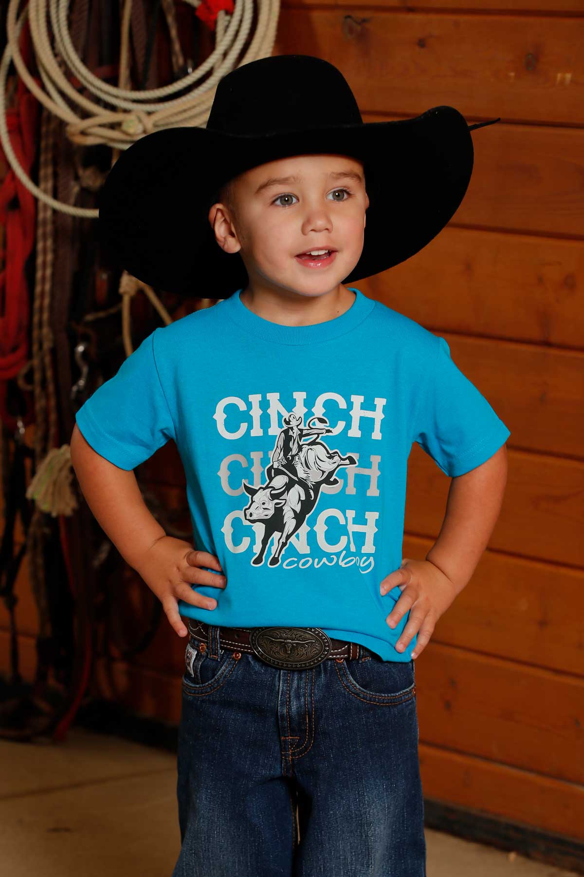 Blue 'Bull' Toddler & Infant T-Shirt by Cinch®