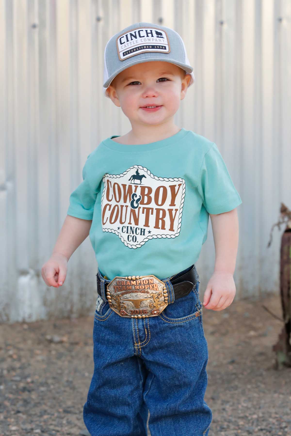 'Cowboy Country' Toddler Boy's T-Shirt by Cinch®