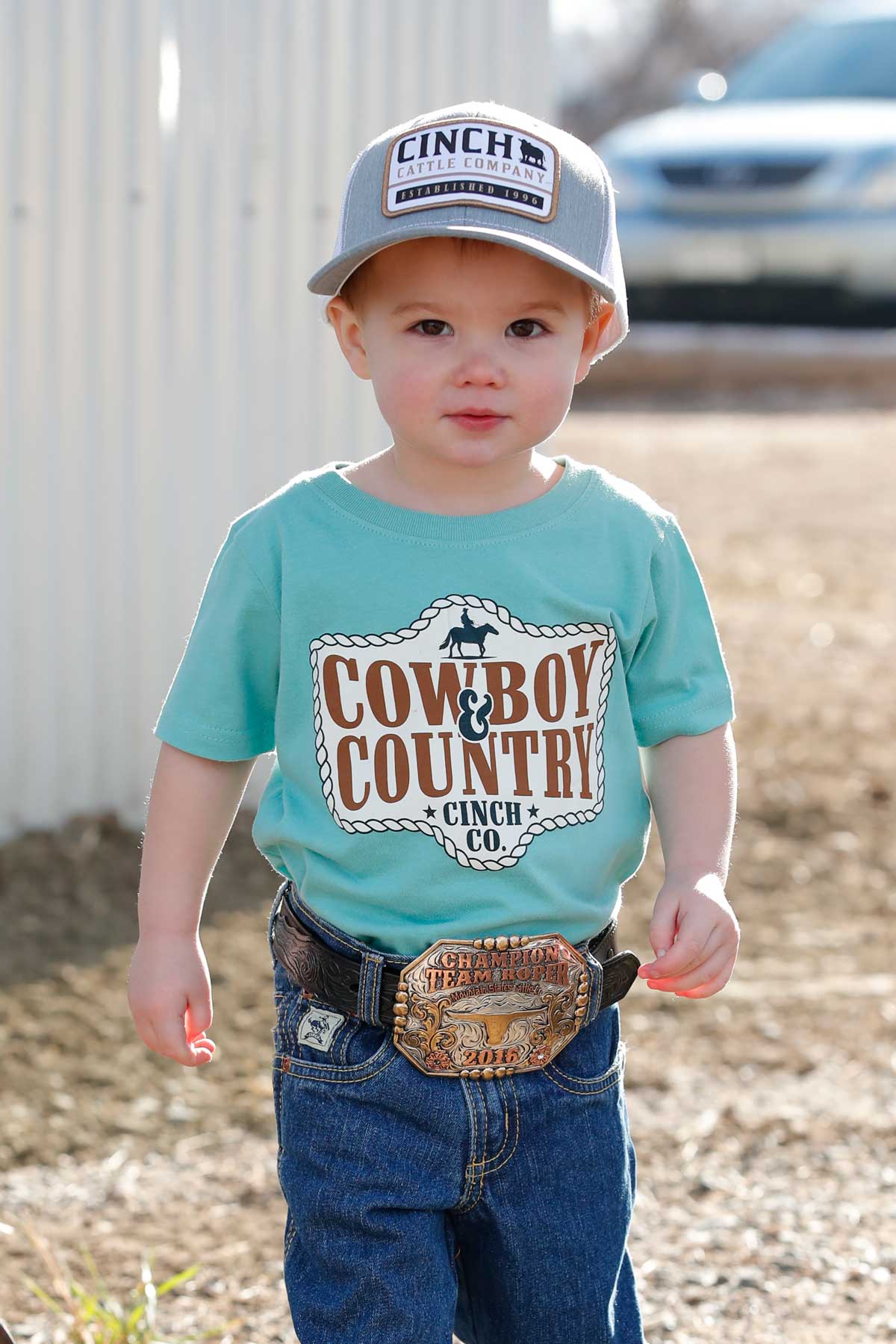 'Cowboy Country' Infant Boy's T-Shirt by Cinch®