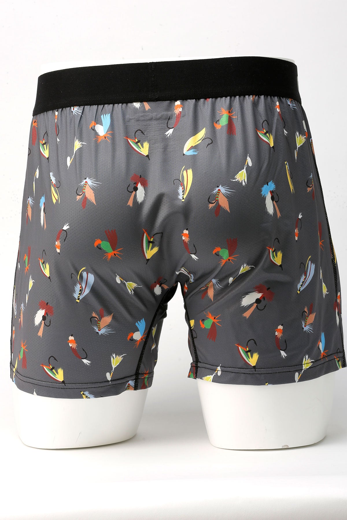 'Fish Hooks' Loose Fit Men's Boxer Brief by Cinch®