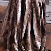 Faux Chinchilla Plush Throw by North End®