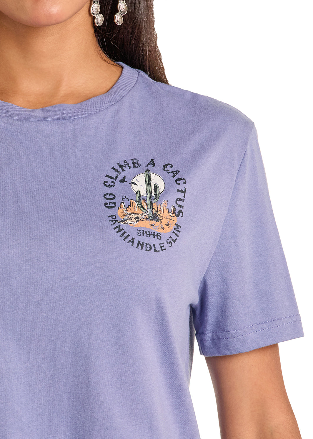 'Climb A Cactus' Unisex T-Shirt by Panhandle Slim®