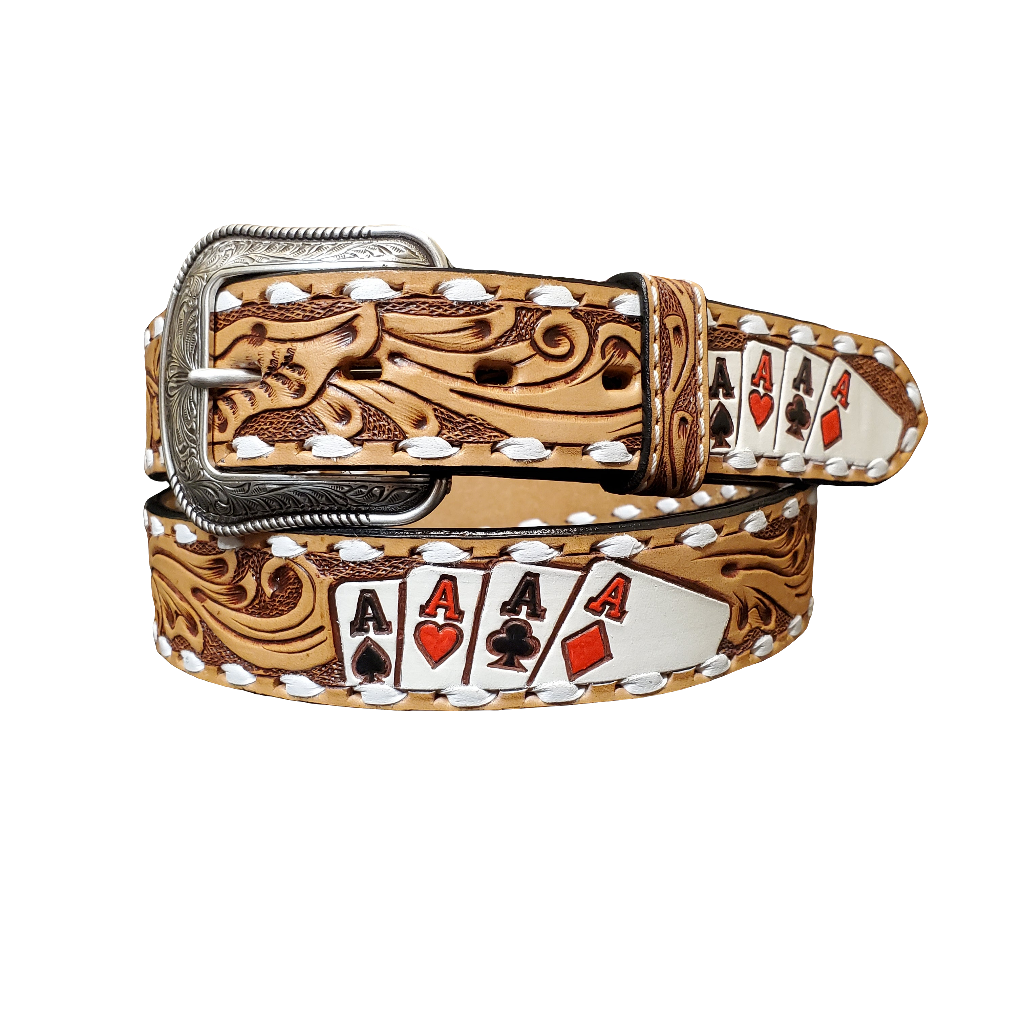 'Four Aces' Men's Belt by 3D Belt®