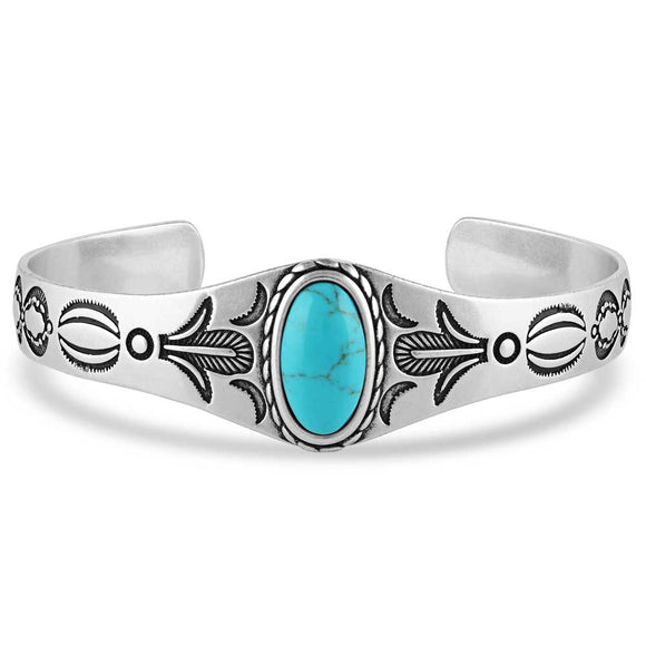 Southwest Turquoise Bracelet by Montana Silversmiths®