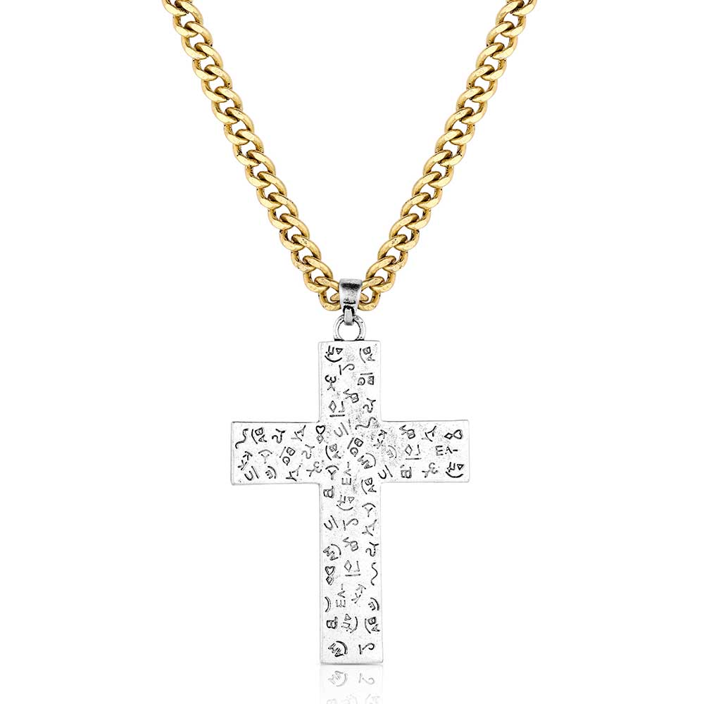 'Faithful Tradition' Cross Necklace by Montana Silversmiths®