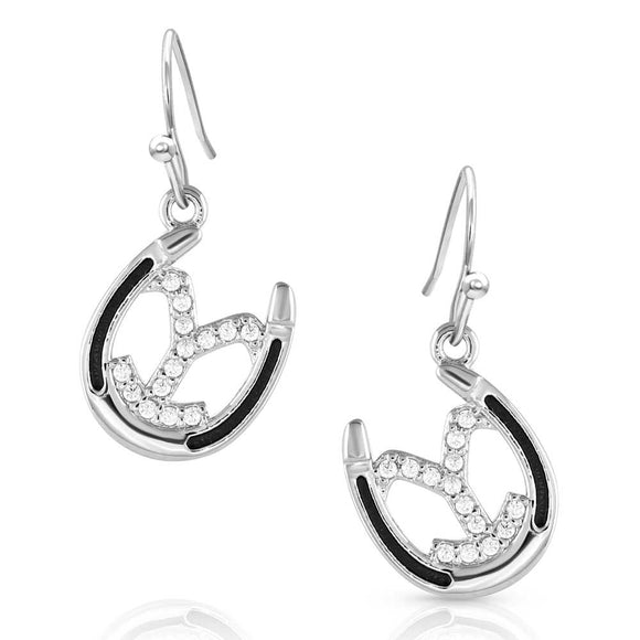 Yellowstone™ In Luck Earrings by Montana Silversmiths®