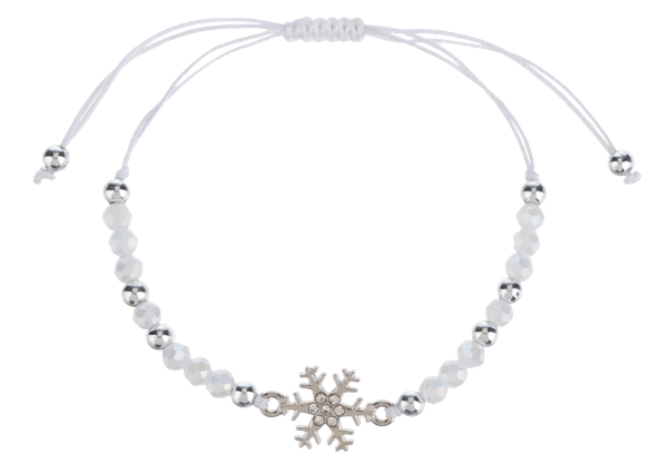 Snowflake Beaded Bracelet by Ganz®