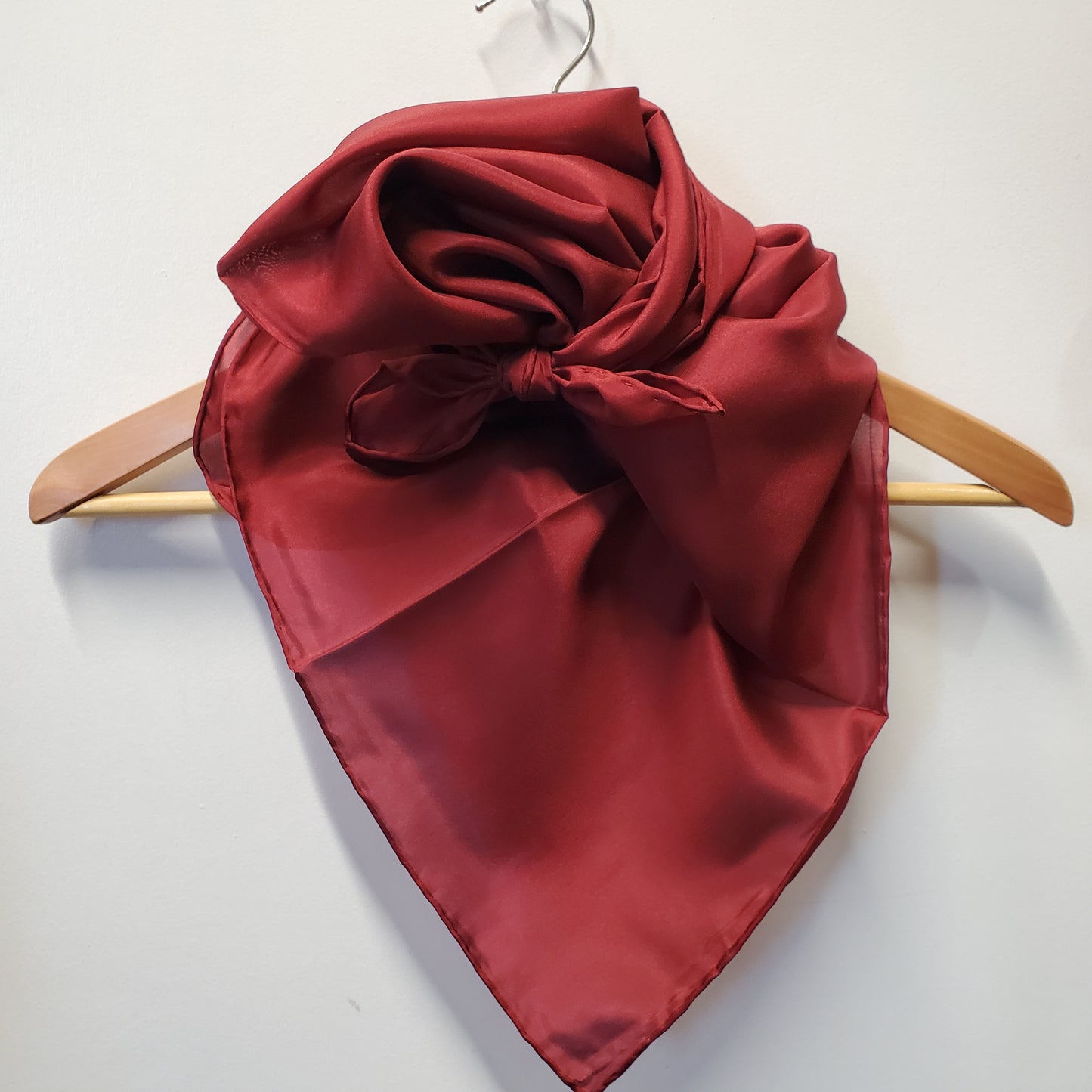 Solid Burgundy Wild Rag by M&F®