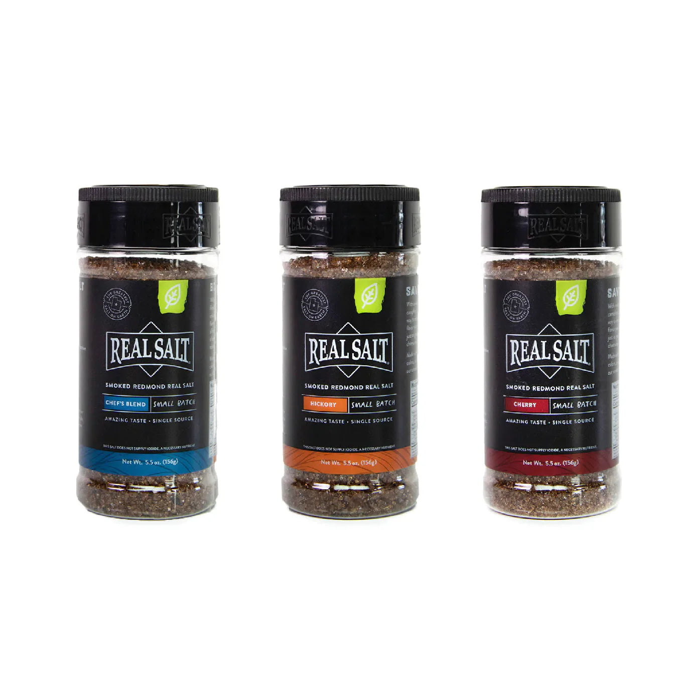 Redmond® Real Salt® Smoked Real Salt Shaker Set