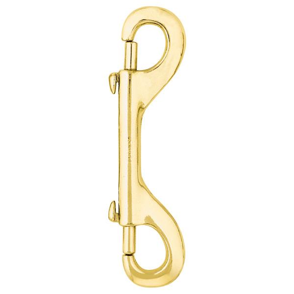 4 1/2" Brass Double Snap
