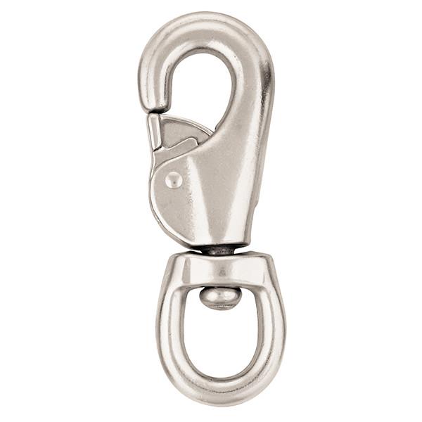 1" Nickel Plated Bull Snap