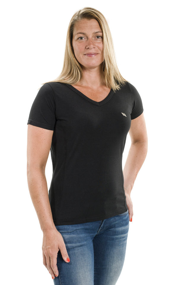 Back On Track V-Neck Women's T-Shirt