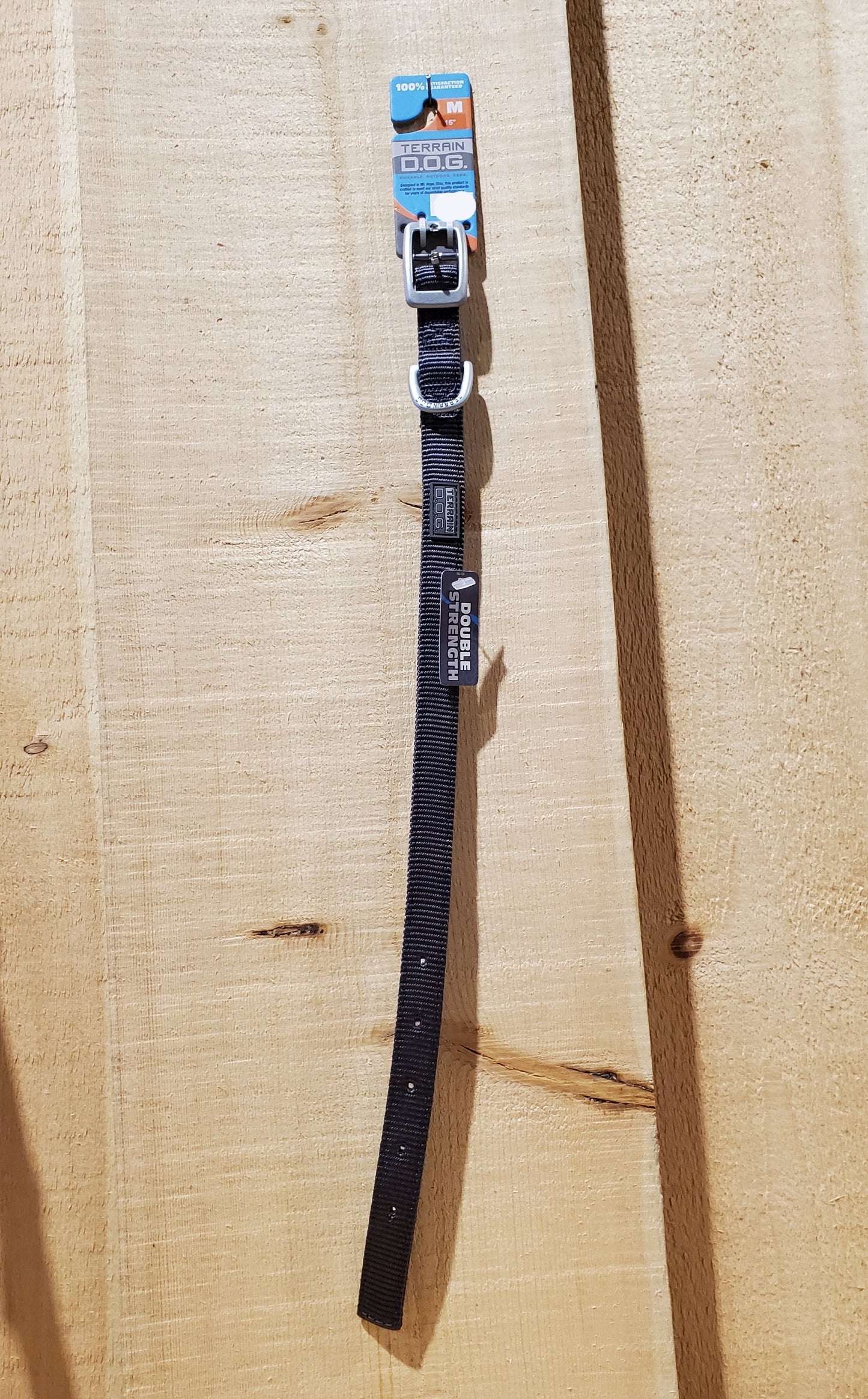 3/4" Wide Double Ply Nylon Dog Collar by Terrain D.O.G.®