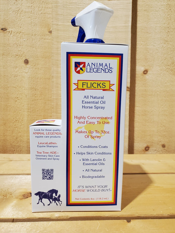 Flicks™ All Natural Essential Oil Horse Spray by Animal Legends®