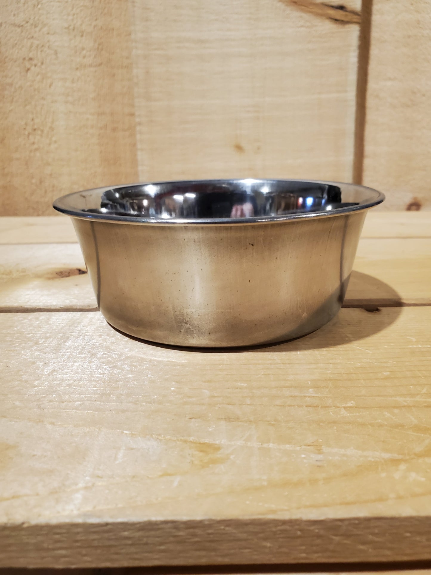 Premium Indoor/Outdoor Stainless Steel Pet Dish